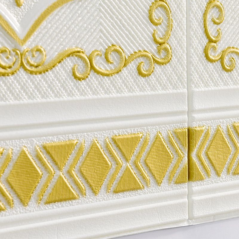 3D Embossed Wall Paneling Glam Style Waterproof Wall Paneling for Living Room Clearhalo 'Flooring 'Home Improvement' 'home_improvement' 'home_improvement_wall_paneling' 'Wall Paneling' 'wall_paneling' 'Walls & Ceilings' Walls and Ceiling' 1200x1200_a3f0f315-7ae6-4317-b947-b77fa66de159