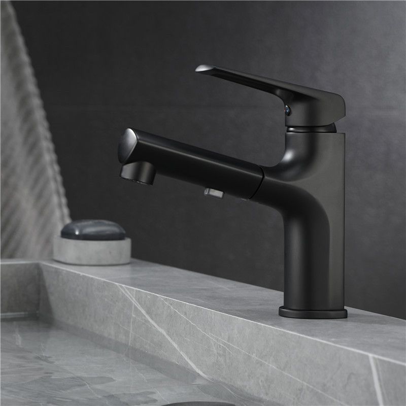 Contemporary Style Widespread Faucet Lever Handles Faucet for Bathroom Clearhalo 'Bathroom Remodel & Bathroom Fixtures' 'Bathroom Sink Faucets' 'Bathroom Sinks & Faucet Components' 'bathroom_sink_faucets' 'Home Improvement' 'home_improvement' 'home_improvement_bathroom_sink_faucets' 1200x1200_a3f19e79-548a-47a3-bf78-ac5f750b6ec1