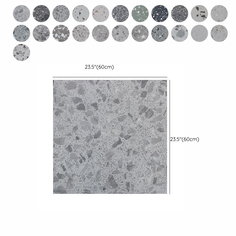 23.6" X 23.6" Square Floor Tile Straight Edge Texture Design Floor Tile Clearhalo 'Floor Tiles & Wall Tiles' 'floor_tiles_wall_tiles' 'Flooring 'Home Improvement' 'home_improvement' 'home_improvement_floor_tiles_wall_tiles' Walls and Ceiling' 1200x1200_a4e1692e-4cdd-46d8-b278-9bbbc7129185