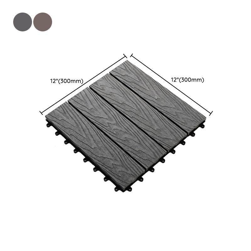 Striped Pattern Decking Tiles Interlocking Square Deck Plank Outdoor Patio Clearhalo 'Home Improvement' 'home_improvement' 'home_improvement_outdoor_deck_tiles_planks' 'Outdoor Deck Tiles & Planks' 'Outdoor Flooring & Tile' 'Outdoor Remodel' 'outdoor_deck_tiles_planks' 1200x1200_a508ca00-1104-4be5-9062-02da42823ea3