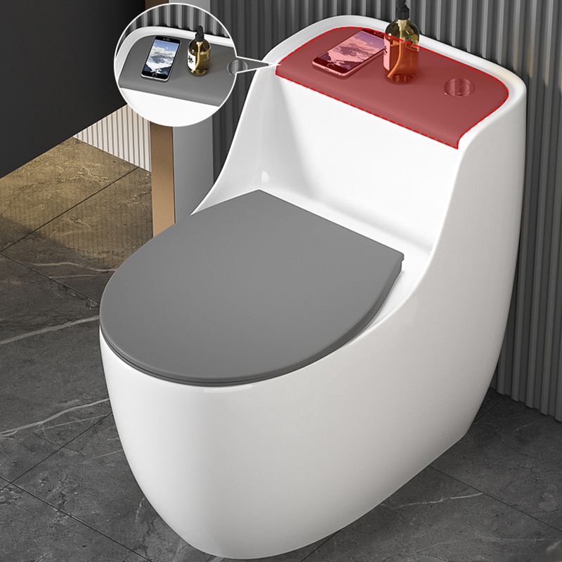 Modern Floor Mounted Ceramic Toilet One Piece Flush Toilet with Toilet Seat Clearhalo 'Bathroom Remodel & Bathroom Fixtures' 'Home Improvement' 'home_improvement' 'home_improvement_toilets' 'Toilets & Bidets' 'Toilets' 1200x1200_a52e2ff7-f417-4851-9b28-9fd29d255086