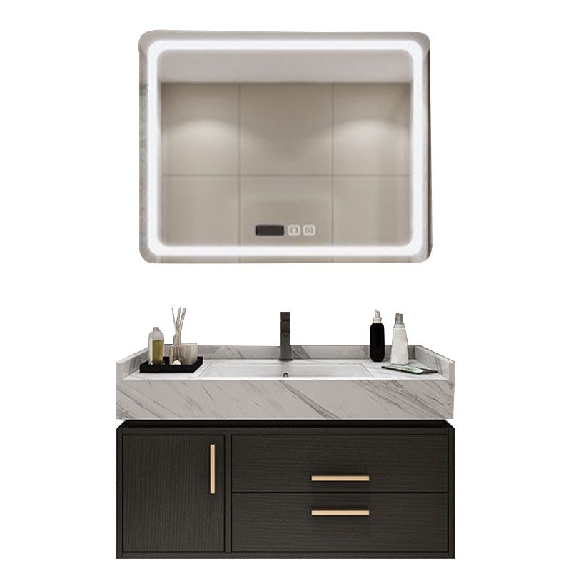 Mirror Included Wall Mount Sink Vanity with Sink Faucet for Bathroom Clearhalo 'Bathroom Remodel & Bathroom Fixtures' 'Bathroom Vanities' 'bathroom_vanities' 'Home Improvement' 'home_improvement' 'home_improvement_bathroom_vanities' 1200x1200_a5895822-b224-4c7f-9799-207c8311e596