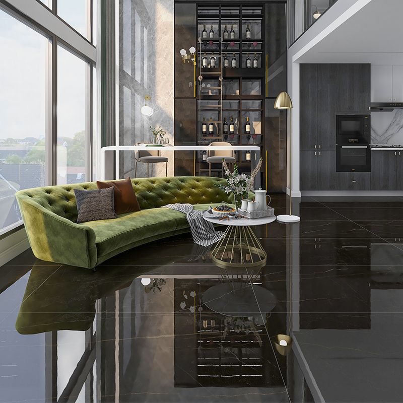 Rectangular Singular Tile Modern Mirrored Marble Floor and Wall Tile Clearhalo 'Floor Tiles & Wall Tiles' 'floor_tiles_wall_tiles' 'Flooring 'Home Improvement' 'home_improvement' 'home_improvement_floor_tiles_wall_tiles' Walls and Ceiling' 1200x1200_a5b35316-cbc7-4cb2-9146-63632a0426f4