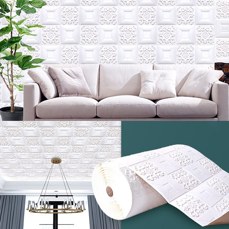 3D Wall Plate Modern Style Minimalist Home Living Room Wallboard Clearhalo 'Flooring 'Home Improvement' 'home_improvement' 'home_improvement_wall_paneling' 'Wall Paneling' 'wall_paneling' 'Walls & Ceilings' Walls and Ceiling' 1200x1200_a6350d25-49b1-435c-aaa9-cd7d9b2f2767