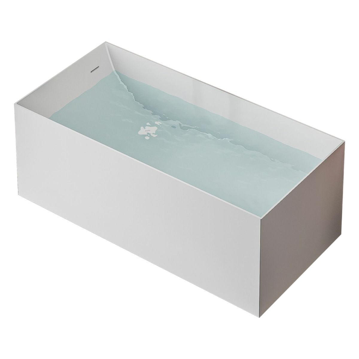 Modern Stone Rectangular Bathtub Antique Finish Flat Bottom Bath Tub Clearhalo 'Bathroom Remodel & Bathroom Fixtures' 'Bathtubs' 'Home Improvement' 'home_improvement' 'home_improvement_bathtubs' 'Showers & Bathtubs' 1200x1200_a637d400-e4b1-4d1d-889a-54a9ceb7364e