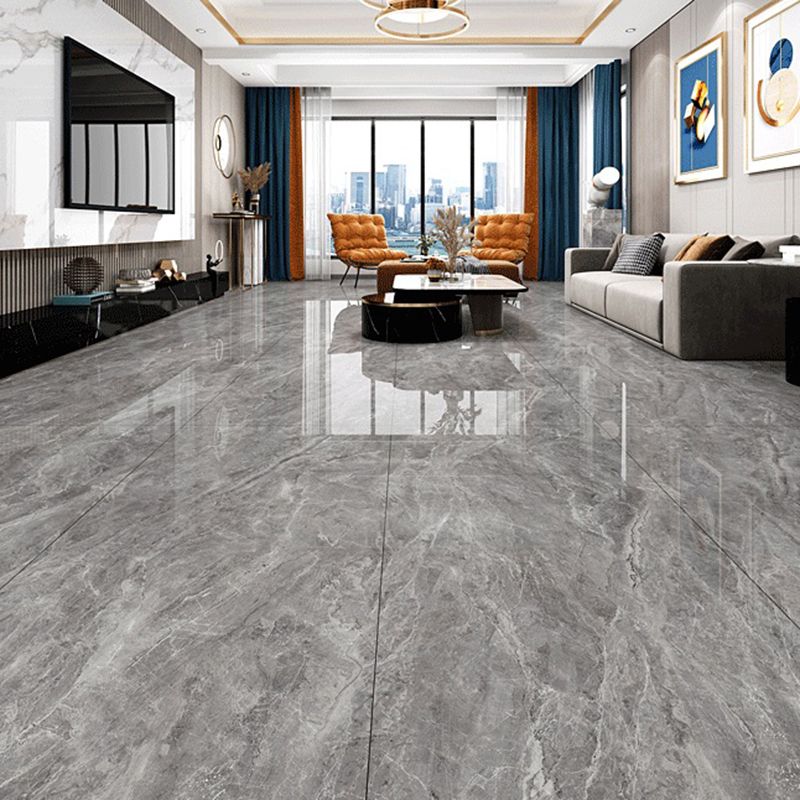 Indoor Floor Wall Tile Polished Marble Print Rectangle Living Room Floor Wall Tile Clearhalo 'Floor Tiles & Wall Tiles' 'floor_tiles_wall_tiles' 'Flooring 'Home Improvement' 'home_improvement' 'home_improvement_floor_tiles_wall_tiles' Walls and Ceiling' 1200x1200_a67b4dfe-ca67-40f3-b506-1bd90fc67ee1