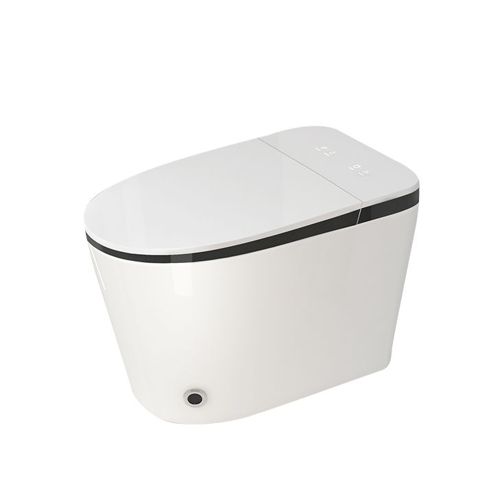 Contemporary White Elongated Water Pressure Control Dryer Floor Mount Bidet Clearhalo 'Bathroom Remodel & Bathroom Fixtures' 'Bidets' 'Home Improvement' 'home_improvement' 'home_improvement_bidets' 'Toilets & Bidets' 1200x1200_a67ece47-8096-46fa-9744-d67306addb78