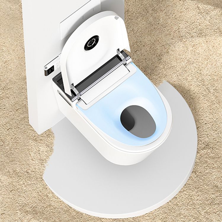 Modern Floor Standing Bidet White Ceramic with Bidet And Seat Horizontal Clearhalo 'Bathroom Remodel & Bathroom Fixtures' 'Bidets' 'Home Improvement' 'home_improvement' 'home_improvement_bidets' 'Toilets & Bidets' 1200x1200_a691816a-f6ad-40ac-8c1b-6128879f397d