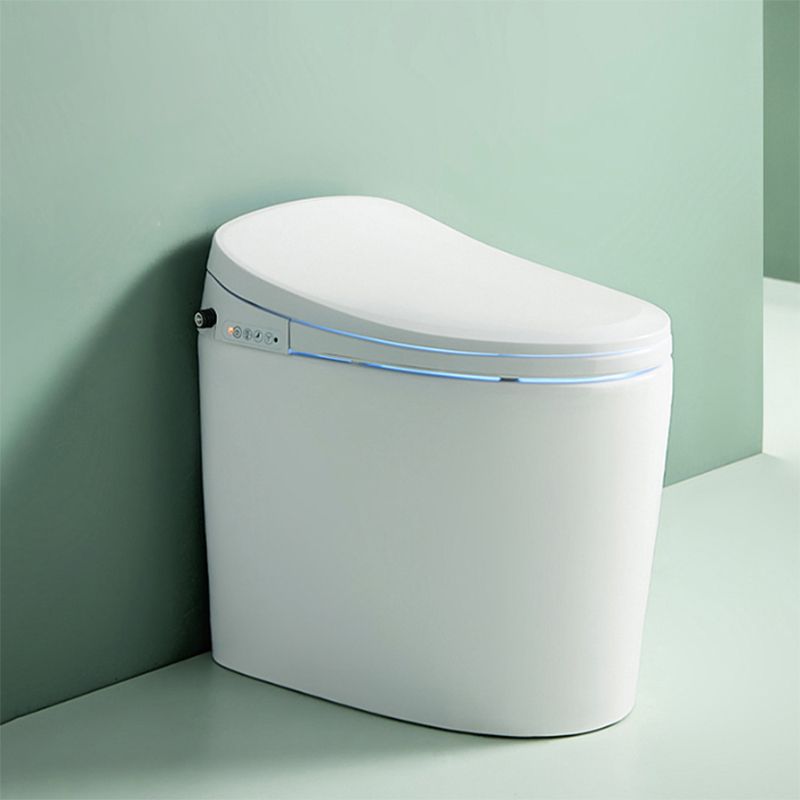 Elongated White Bidet 20.47" H One-Piece Smart Toilet Bidet with Dryer Clearhalo 'Bathroom Remodel & Bathroom Fixtures' 'Bidets' 'Home Improvement' 'home_improvement' 'home_improvement_bidets' 'Toilets & Bidets' 1200x1200_a69446b7-34db-4882-bbe0-6c09ea7dcff0