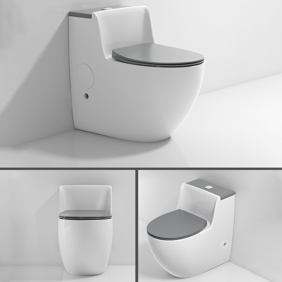 Modern Elongated Toilet Bowl Siphon Jet Flush Toilet with Seat Clearhalo 'Bathroom Remodel & Bathroom Fixtures' 'Home Improvement' 'home_improvement' 'home_improvement_toilets' 'Toilets & Bidets' 'Toilets' 1200x1200_a6b2d110-c547-47b6-aee3-ddfbbebf0e0c