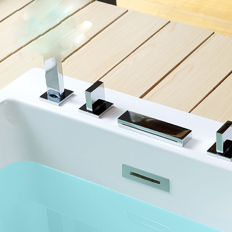 Modern Embedded Bathtub Acrylic Bath Tub with Drain and Massage Device Clearhalo 'Bathroom Remodel & Bathroom Fixtures' 'Bathtubs' 'Home Improvement' 'home_improvement' 'home_improvement_bathtubs' 'Showers & Bathtubs' 1200x1200_a6cd358d-ce6a-4bec-b4ad-97da010142cf