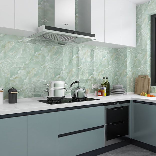 12" x 24" Marbling Single Tile Waterproof Backsplash Wall Tile for Bathroom Clearhalo 'Flooring 'Home Improvement' 'home_improvement' 'home_improvement_peel_stick_blacksplash' 'Peel & Stick Backsplash Tile' 'peel_stick_blacksplash' 'Walls & Ceilings' Walls and Ceiling' 1200x1200_a6e43c3a-450c-4f01-a154-2c1d82a60014