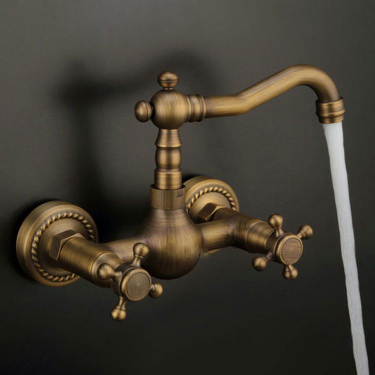 Traditional Wall Mounted Copper Claw Foot Tub Faucet Trim Low Arc Claw Foot Tub Faucet Clearhalo 'Bathroom Remodel & Bathroom Fixtures' 'Bathtub Faucets' 'bathtub_faucets' 'Home Improvement' 'home_improvement' 'home_improvement_bathtub_faucets' 1200x1200_a6eedf93-d28d-47c1-af3b-0fe3b45f88d0