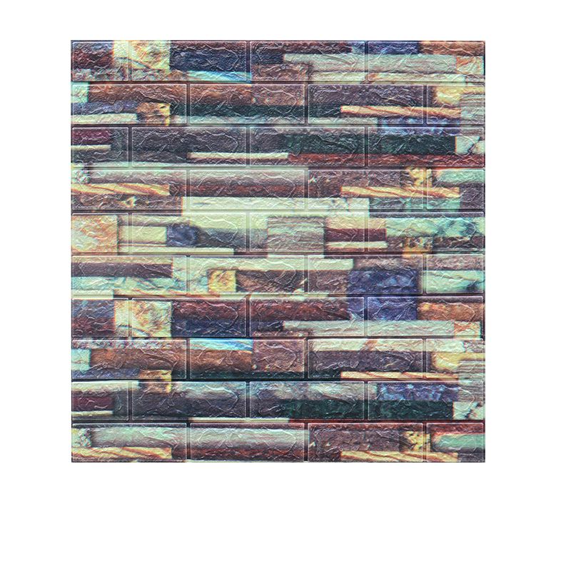 Farmhouse Wall Plank 3D Brick Bedroom and Living Room Wall Panels Set of 2 Clearhalo 'Flooring 'Home Improvement' 'home_improvement' 'home_improvement_wall_paneling' 'Wall Paneling' 'wall_paneling' 'Walls & Ceilings' Walls and Ceiling' 1200x1200_a75216a5-099c-4bb1-8db4-fea76fe77ff6
