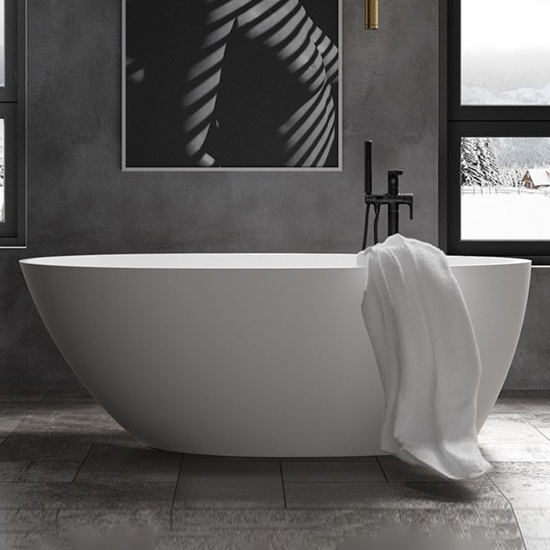 Freestanding Soaking Bathtub Antique Finish Back to Wall Bath Tub Clearhalo 'Bathroom Remodel & Bathroom Fixtures' 'Bathtubs' 'Home Improvement' 'home_improvement' 'home_improvement_bathtubs' 'Showers & Bathtubs' 1200x1200_a772c290-bbc0-46f7-96a2-574f34ab78aa