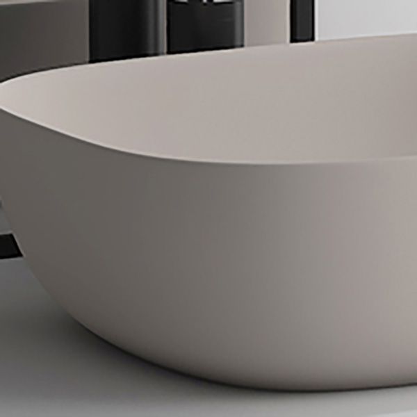 Modern Bathroom Sink Pop-Up Drain Porcelain Solid Color Oval-Shape Vessel Clearhalo 'Bathroom Remodel & Bathroom Fixtures' 'Bathroom Sinks & Faucet Components' 'Bathroom Sinks' 'bathroom_sink' 'Home Improvement' 'home_improvement' 'home_improvement_bathroom_sink' 1200x1200_a77ec840-c6c1-4f6c-a887-836109d12aed