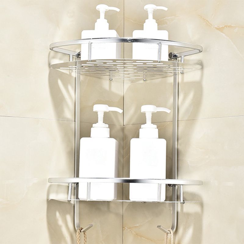 Modern Stainless Steel Paper Holder Bath Shelf Bathroom Accessory Kit Clearhalo 'Bathroom Hardware Sets' 'Bathroom Hardware' 'Bathroom Remodel & Bathroom Fixtures' 'bathroom_hardware_sets' 'Home Improvement' 'home_improvement' 'home_improvement_bathroom_hardware_sets' 1200x1200_a812c177-a959-4c0b-8bc9-586a712f9be4