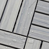 12" X 12"4-Slat Square PVC Flooring Tiles Interlocking Installation Floor Board Tiles Clearhalo 'Home Improvement' 'home_improvement' 'home_improvement_outdoor_deck_tiles_planks' 'Outdoor Deck Tiles & Planks' 'Outdoor Flooring & Tile' 'Outdoor Remodel' 'outdoor_deck_tiles_planks' 1200x1200_a8a1d90d-0e16-4204-b1f1-83421d39841e