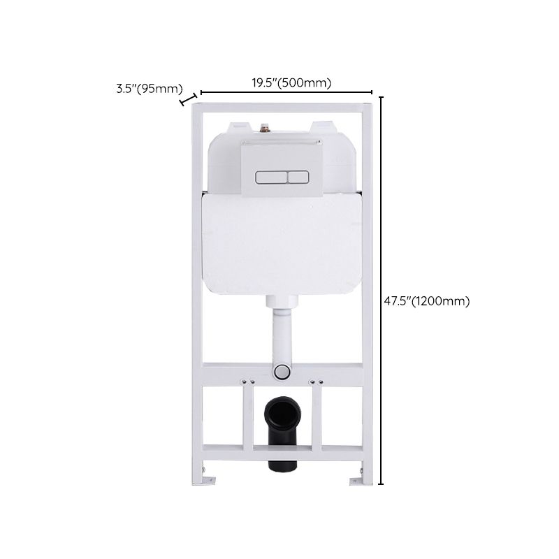 Wall Mount Flush Toilet Single Flush Modern One-Piece Toilet Urine Toilet Clearhalo 'Bathroom Remodel & Bathroom Fixtures' 'Home Improvement' 'home_improvement' 'home_improvement_toilets' 'Toilets & Bidets' 'Toilets' 1200x1200_a8da5546-c01a-41fc-afc2-9c3a47e0f36e