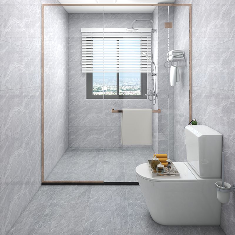 Marble Appearance Singular Tile Straight Edge Rectangular Floor Tile Clearhalo 'Floor Tiles & Wall Tiles' 'floor_tiles_wall_tiles' 'Flooring 'Home Improvement' 'home_improvement' 'home_improvement_floor_tiles_wall_tiles' Walls and Ceiling' 1200x1200_a979aee4-3f54-4f6b-8b6a-40fee6ea1348