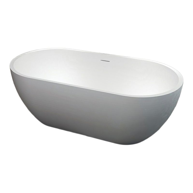 Stone Soaking Oval Bathtub Antique Finish Freestanding Bath Tub Clearhalo 'Bathroom Remodel & Bathroom Fixtures' 'Bathtubs' 'Home Improvement' 'home_improvement' 'home_improvement_bathtubs' 'Showers & Bathtubs' 1200x1200_a99dd8cc-c3a8-4136-aa39-de0e974d1067