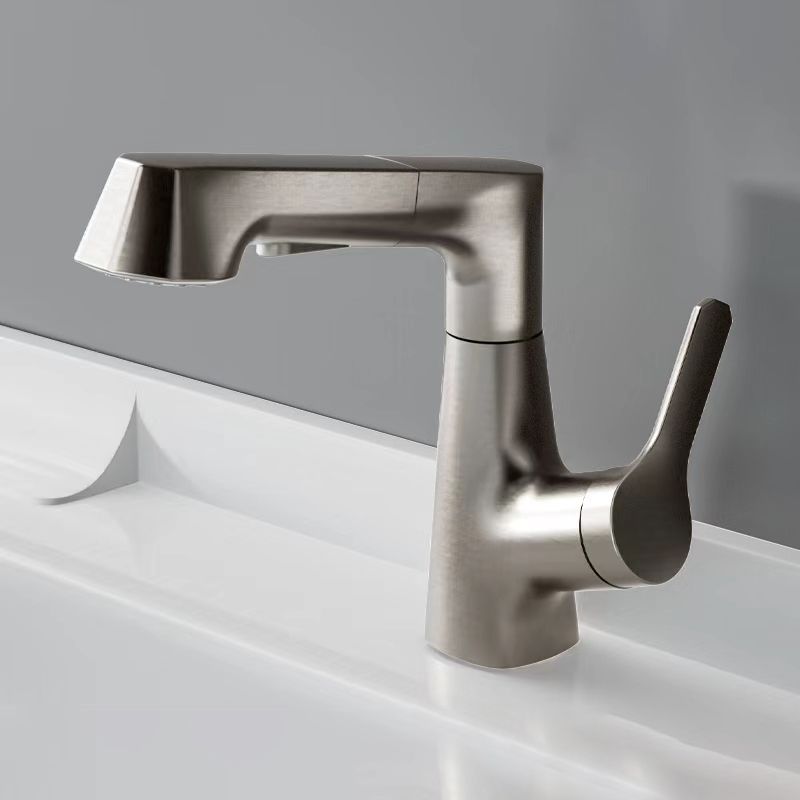 Lever Handles Lavatory Faucet Modern Vessel Sink Bathroom Faucet Clearhalo 'bathroom_sink_faucets' 'Conjunta de Baño y Conjunta de Grifo' 'Coronamiento de Baño y Dispositivo de Baño' 'Grifo del lavabo del baño' 'Hogar' 'home_improvement' 'home_improvement_bathroom_sink_faucets' 'Mejoras para el hogar' 1200x1200_a9f7c56f-de6a-4f1a-982f-76024a2d9f4e