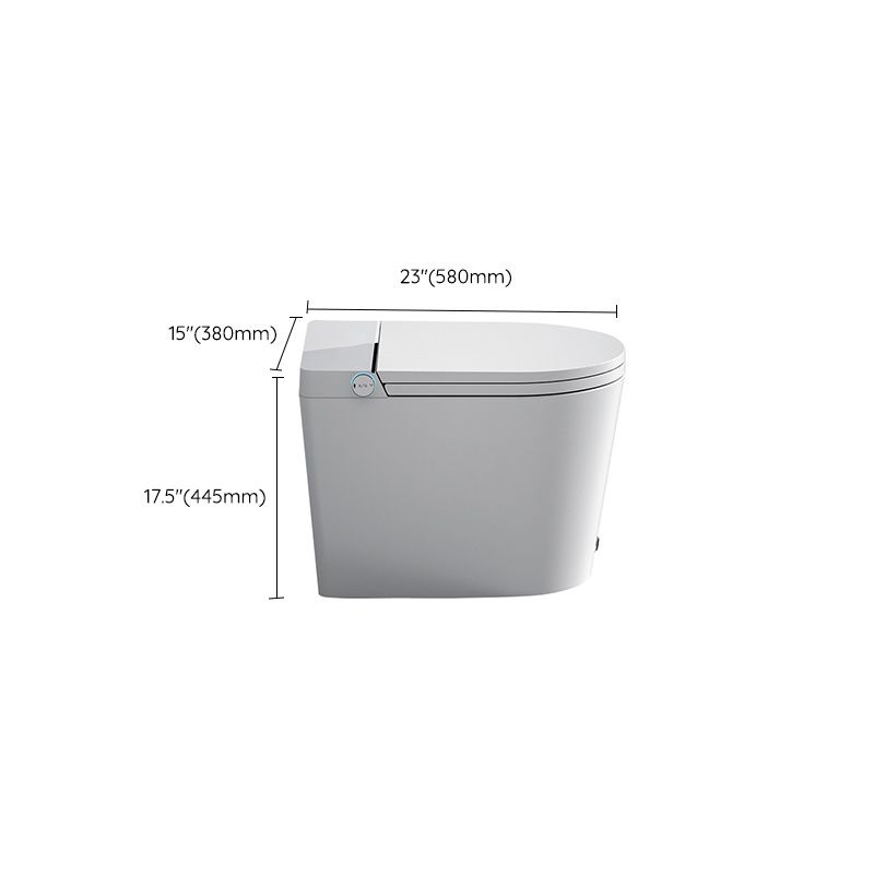 Temperature Control Elongated Seat Bidet in White All-In-One Smart Bidet with Heated Seat Clearhalo 'Bathroom Remodel & Bathroom Fixtures' 'Bidets' 'Home Improvement' 'home_improvement' 'home_improvement_bidets' 'Toilets & Bidets' 1200x1200_aa39f369-f665-4ea8-ba6a-46d101270b53