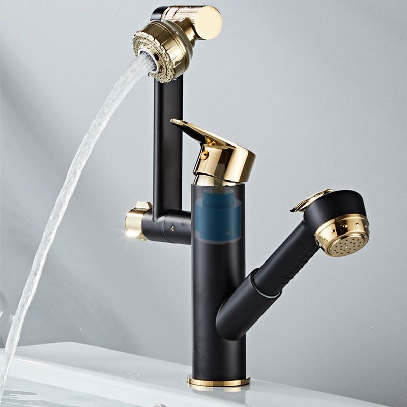 Centerset Lavatory Faucet One Hole Faucet with Single Lever Handle Clearhalo 'bathroom_sink_faucets' 'Conjunta de Baño y Conjunta de Grifo' 'Coronamiento de Baño y Dispositivo de Baño' 'Grifo del lavabo del baño' 'Hogar' 'home_improvement' 'home_improvement_bathroom_sink_faucets' 'Mejoras para el hogar' 1200x1200_aa90b20b-5698-4c2f-8207-ad73fdd3dd1d