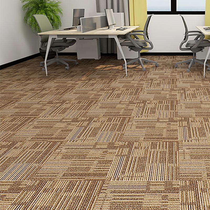 Modern Carpet Tiles Level Loop Adhesive Tabs Fade Resistant Tiles and Carpet Clearhalo 'Carpet Tiles & Carpet Squares' 'carpet_tiles_carpet_squares' 'Flooring 'Home Improvement' 'home_improvement' 'home_improvement_carpet_tiles_carpet_squares' Walls and Ceiling' 1200x1200_aaafa1e3-ad8c-4793-b36c-fd32b0983047