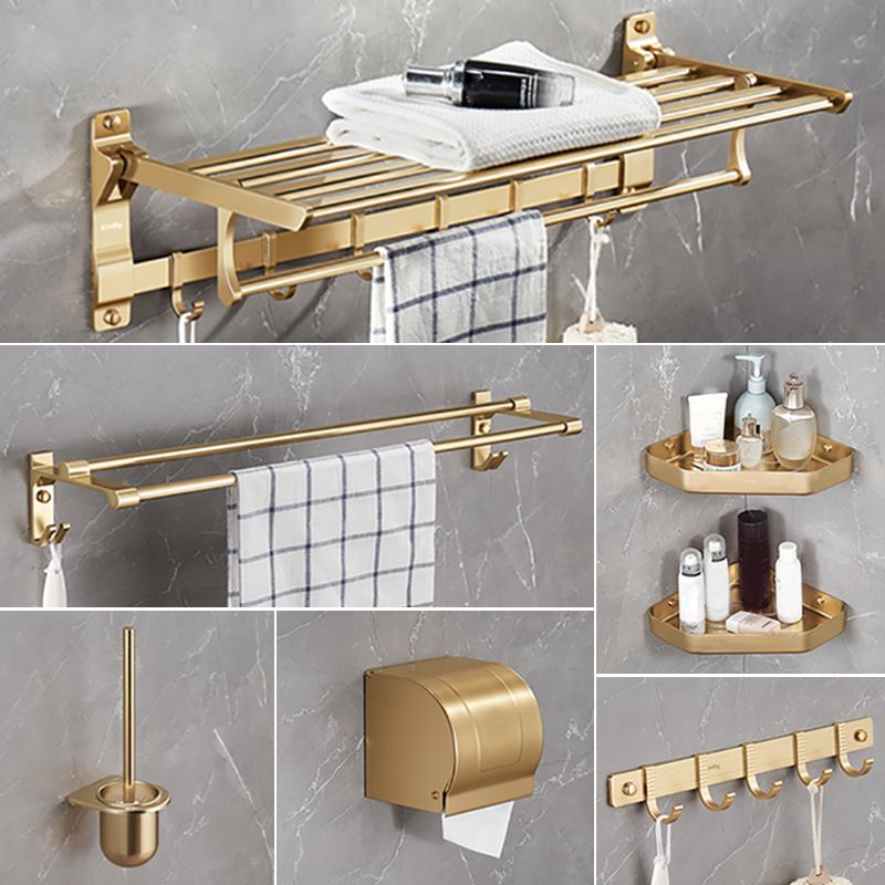 Modern Metal Bathroom Hardware Set Gold Bathroom Accessories Hardware Set Clearhalo 'Bathroom Hardware Sets' 'Bathroom Hardware' 'Bathroom Remodel & Bathroom Fixtures' 'bathroom_hardware_sets' 'Home Improvement' 'home_improvement' 'home_improvement_bathroom_hardware_sets' 1200x1200_aae79574-01ed-4d55-904e-6d29db0f989b