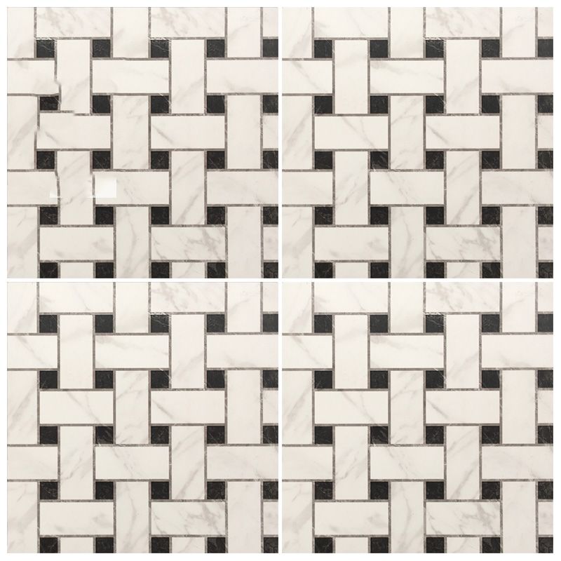 Modern Style Floor Tile Straight Edge Square Fabric Look Floor Tile Clearhalo 'Floor Tiles & Wall Tiles' 'floor_tiles_wall_tiles' 'Flooring 'Home Improvement' 'home_improvement' 'home_improvement_floor_tiles_wall_tiles' Walls and Ceiling' 1200x1200_abcfaaef-16ad-4fcf-81f1-3bc2e3963e7e