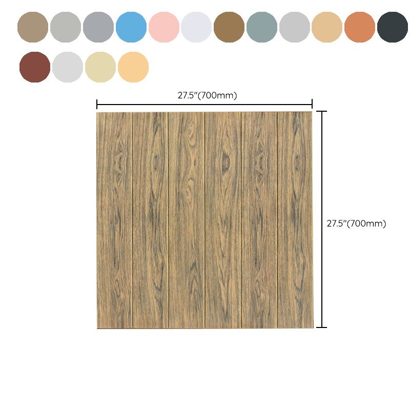Modern Wood Paneling Smooth Wall Interior Wood Plank Set of 2 Clearhalo 'Flooring 'Home Improvement' 'home_improvement' 'home_improvement_wall_paneling' 'Wall Paneling' 'wall_paneling' 'Walls & Ceilings' Walls and Ceiling' 1200x1200_abd9a036-a79d-42a6-9b7e-308d68c5c56b
