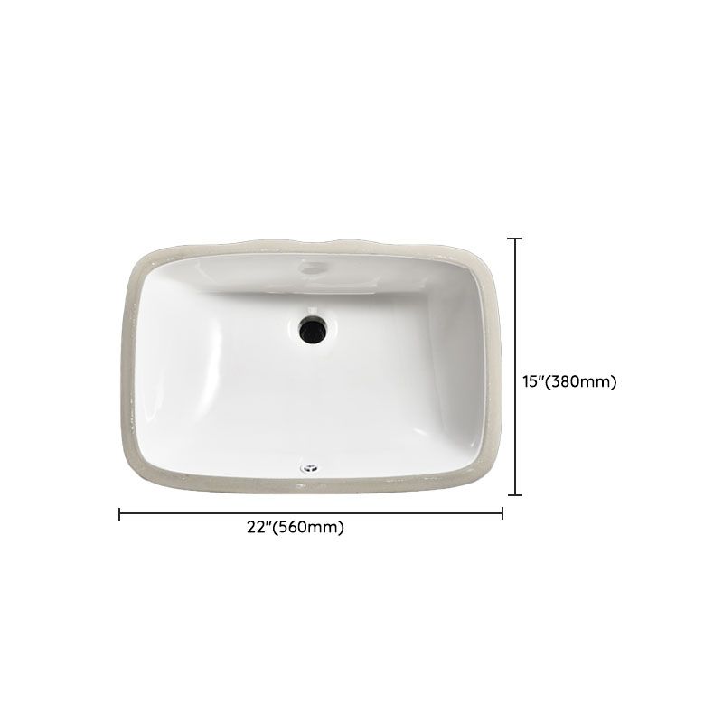 Contemporary Wash Stand Ceramic Metal Undermount Bathroom Sink Clearhalo 'Bathroom Remodel & Bathroom Fixtures' 'Bathroom Sinks & Faucet Components' 'Bathroom Sinks' 'bathroom_sink' 'Home Improvement' 'home_improvement' 'home_improvement_bathroom_sink' 1200x1200_acb90ae9-723f-4e8f-8e30-a23ba2d82cdc