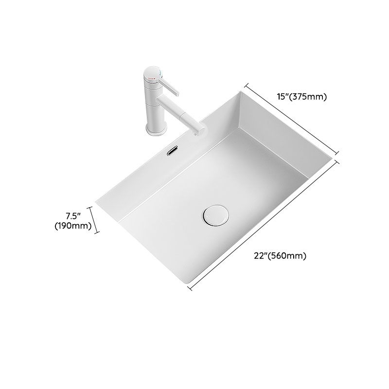 Modern Undermount Bathroom Sink Porcelain with Overflow and Faucet Basin Sink Clearhalo 'Bathroom Remodel & Bathroom Fixtures' 'Bathroom Sinks & Faucet Components' 'Bathroom Sinks' 'bathroom_sink' 'Home Improvement' 'home_improvement' 'home_improvement_bathroom_sink' 1200x1200_acfd0a48-2221-4da9-8f2e-af3845e3d161