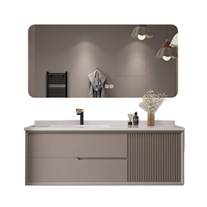 Mirror Included Wall Mount Bathroom Sink Vanity with Sink Faucet Clearhalo 'Bathroom Remodel & Bathroom Fixtures' 'Bathroom Vanities' 'bathroom_vanities' 'Home Improvement' 'home_improvement' 'home_improvement_bathroom_vanities' 1200x1200_ad282c9f-313a-4b03-aaad-8b9b23014e4c