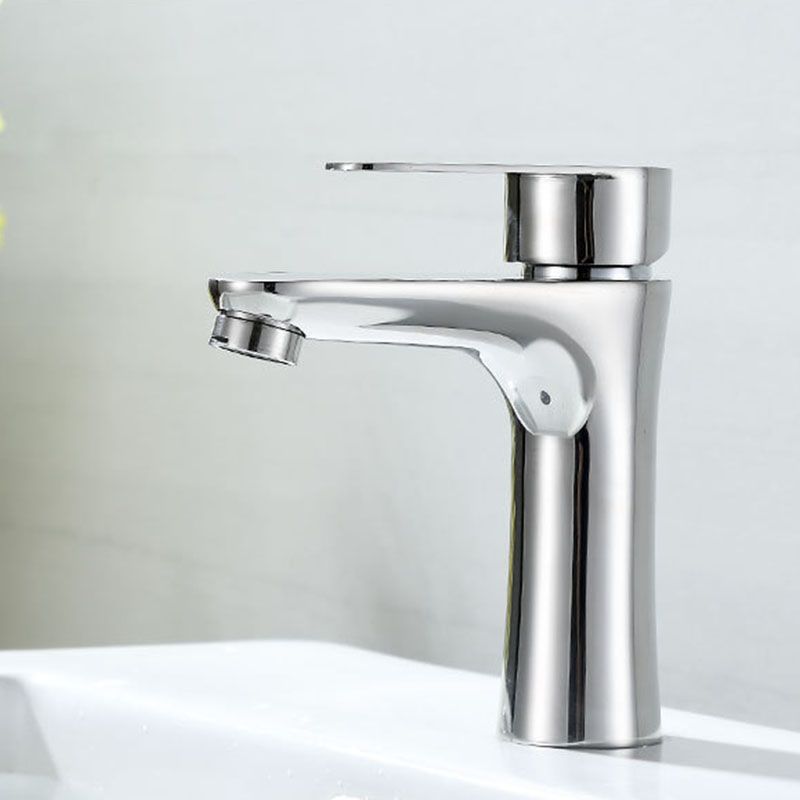 Contemporary Stainless Steel Vessel Faucet Lever Handles Low Arc Vessel Faucet Clearhalo 'Bathroom Remodel & Bathroom Fixtures' 'Bathroom Sink Faucets' 'Bathroom Sinks & Faucet Components' 'bathroom_sink_faucets' 'Home Improvement' 'home_improvement' 'home_improvement_bathroom_sink_faucets' 1200x1200_ad4e6980-6b92-4e38-9263-0b748bc45cbe