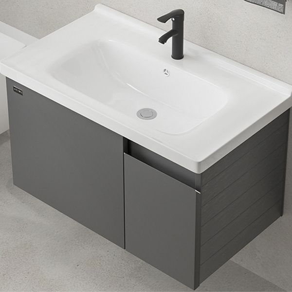 Wall Mount Bathroom Vanity Modern Single-Sink Gray Rectangular Vanity Set Clearhalo 'Bathroom Remodel & Bathroom Fixtures' 'Bathroom Vanities' 'bathroom_vanities' 'Home Improvement' 'home_improvement' 'home_improvement_bathroom_vanities' 1200x1200_ad5be6b1-e8e6-455d-bd13-02040681a518