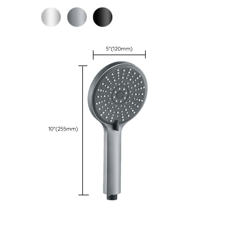 5-Spray Patterns Handheld Shower Head High Flow Wall-Mount Showerhead Clearhalo 'Bathroom Remodel & Bathroom Fixtures' 'Home Improvement' 'home_improvement' 'home_improvement_shower_heads' 'Shower Heads' 'shower_heads' 'Showers & Bathtubs Plumbing' 'Showers & Bathtubs' 1200x1200_ad80b251-be8b-417f-aabc-25ca57e71e0b