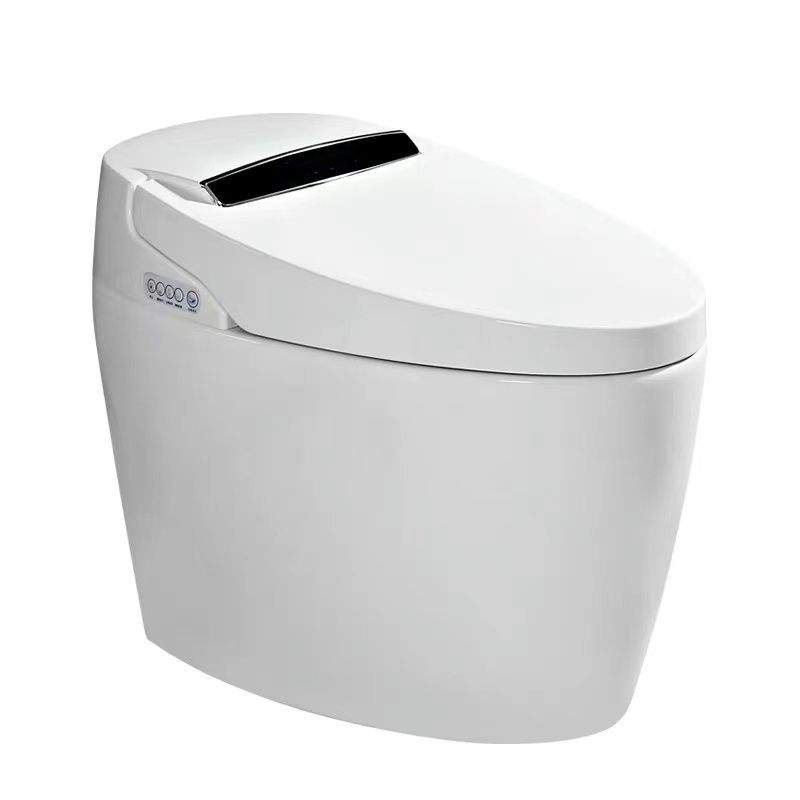 Ceramic Floor Mount Bidet Antimicrobial and Deodorizing Smart Toilet Clearhalo 'Bathroom Remodel & Bathroom Fixtures' 'Bidets' 'Home Improvement' 'home_improvement' 'home_improvement_bidets' 'Toilets & Bidets' 1200x1200_adc00d88-5000-4c85-b1e4-a714067ac26b