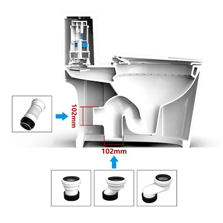 Modern Toilet Bowl All In One Floor Mounted Porcelain Urine Toilet Clearhalo 'Bathroom Remodel & Bathroom Fixtures' 'Home Improvement' 'home_improvement' 'home_improvement_toilets' 'Toilets & Bidets' 'Toilets' 1200x1200_ae6aa318-b4af-4058-a15f-1cf5be2cfbf9