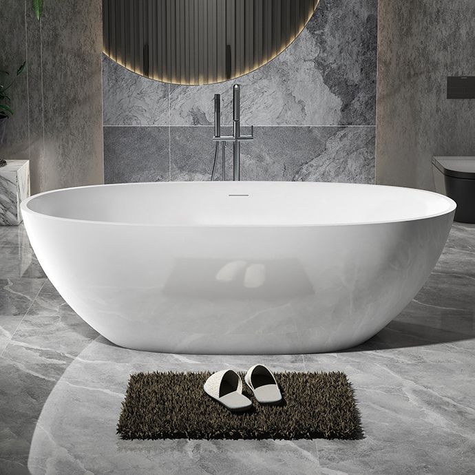 Stone Soaking Modern Bathtub Antique Finish Freestanding Bath Tub Clearhalo 'Bathroom Remodel & Bathroom Fixtures' 'Bathtubs' 'Home Improvement' 'home_improvement' 'home_improvement_bathtubs' 'Showers & Bathtubs' 1200x1200_af19db2f-45ba-4a13-bfc3-25371494e3a3