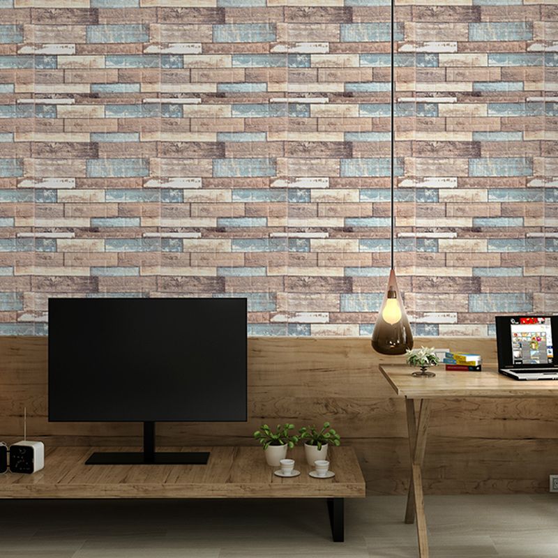 Artificial Brick Wall Plate Industrial Style Simple Home Living Room Wall Panel (1-Pack) Clearhalo 'Flooring 'Home Improvement' 'home_improvement' 'home_improvement_wall_paneling' 'Wall Paneling' 'wall_paneling' 'Walls & Ceilings' Walls and Ceiling' 1200x1200_af7fc47c-799e-41ec-a111-751d4d96bcc8