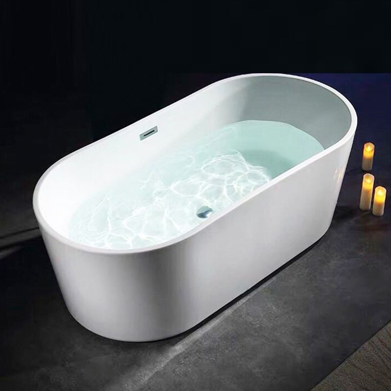 Soaking Bathtub Antique Finish Back to Wall Acrylic Bath Tub Clearhalo 'Bathroom Remodel & Bathroom Fixtures' 'Bathtubs' 'Home Improvement' 'home_improvement' 'home_improvement_bathtubs' 'Showers & Bathtubs' 1200x1200_afd367ef-d2c0-4c4c-980b-705b0dccf555