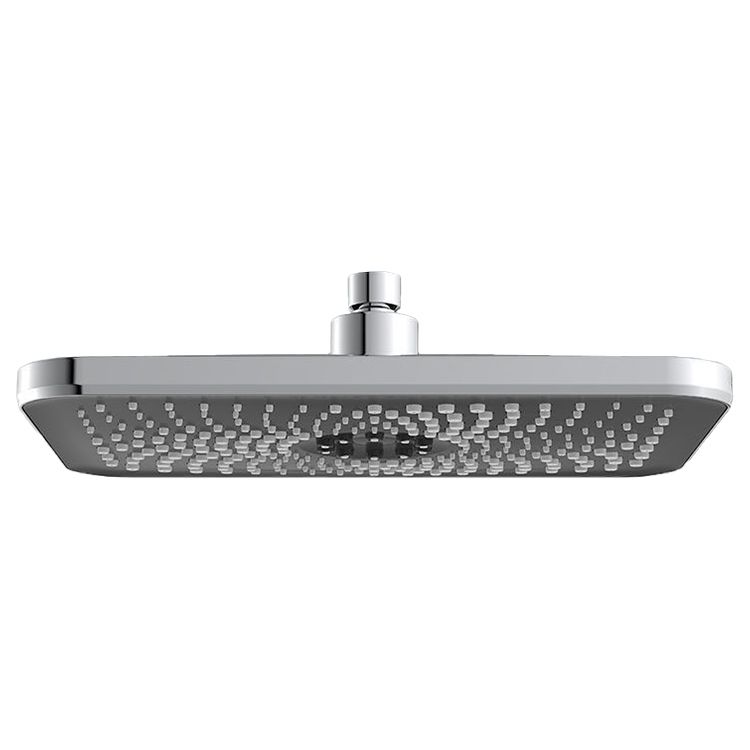 Contemporary Shower Head Combo Standard Spray Pattern Rectangle Large Shower Head Clearhalo 'Bathroom Remodel & Bathroom Fixtures' 'Home Improvement' 'home_improvement' 'home_improvement_shower_heads' 'Shower Heads' 'shower_heads' 'Showers & Bathtubs Plumbing' 'Showers & Bathtubs' 1200x1200_afeee752-1304-45b8-903d-134f51500caa