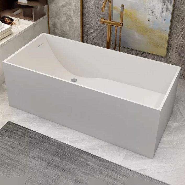 Soaking Rectangular Bathtub Antique Finish Back to Wall Bath Tub Clearhalo 'Bathroom Remodel & Bathroom Fixtures' 'Bathtubs' 'Home Improvement' 'home_improvement' 'home_improvement_bathtubs' 'Showers & Bathtubs' 1200x1200_b00ef513-79fb-4efe-8fd7-bfa10d0a4b2d