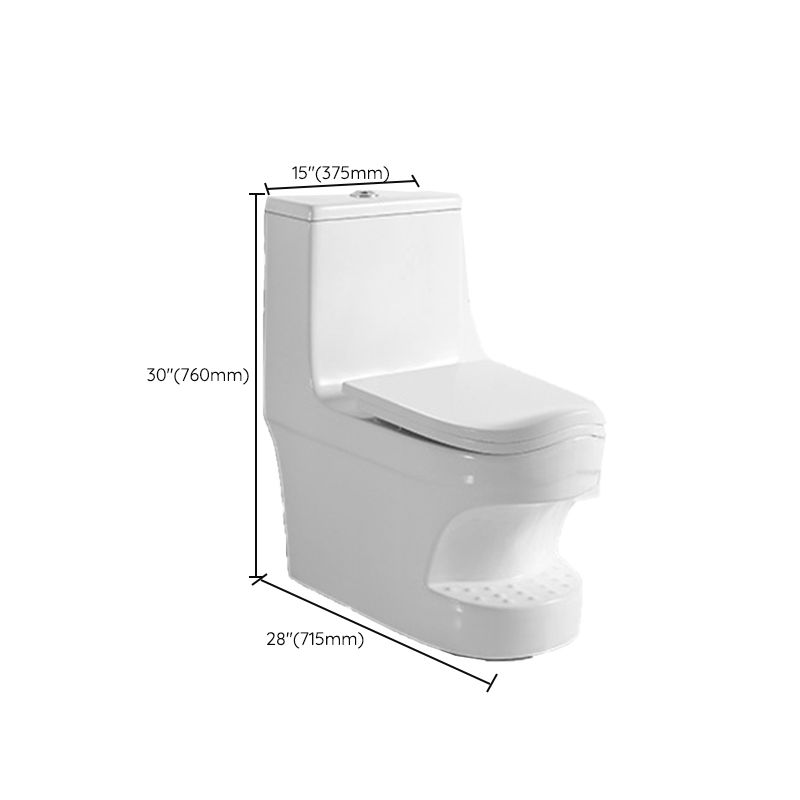 Contemporary White Flush Toilet Floor Mount Toilet Bowl for Washroom Clearhalo 'Bathroom Remodel & Bathroom Fixtures' 'Home Improvement' 'home_improvement' 'home_improvement_toilets' 'Toilets & Bidets' 'Toilets' 1200x1200_b00f8429-7909-41f8-9ac9-fcca7e0cacb1