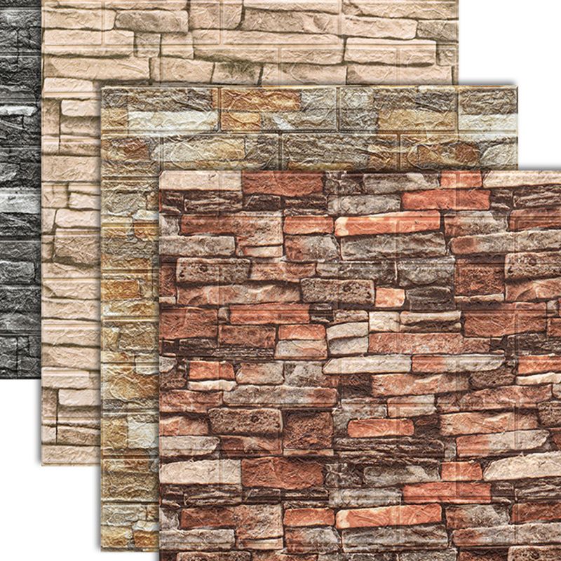 Artificial Brick Wall Plate Industrial Style Simple Home Living Room Wall Panel (1-Pack) Clearhalo 'Flooring 'Home Improvement' 'home_improvement' 'home_improvement_wall_paneling' 'Wall Paneling' 'wall_paneling' 'Walls & Ceilings' Walls and Ceiling' 1200x1200_b039d538-5059-4a7c-b69b-ed834a55b23d