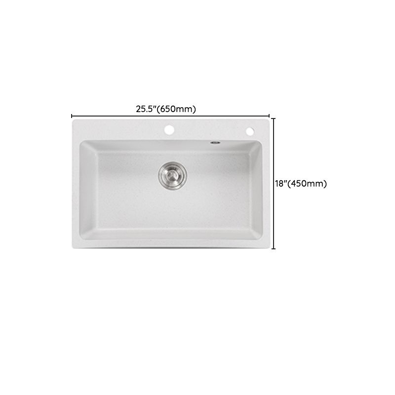 Single Bowl Kitchen Sink Modern Quartz Kitchen Sink with Drain Assembly Clearhalo 'Home Improvement' 'home_improvement' 'home_improvement_kitchen_sinks' 'Kitchen Remodel & Kitchen Fixtures' 'Kitchen Sinks & Faucet Components' 'Kitchen Sinks' 'kitchen_sinks' 1200x1200_b0874d78-7bdb-4525-8cb7-0e22a33a4ab0