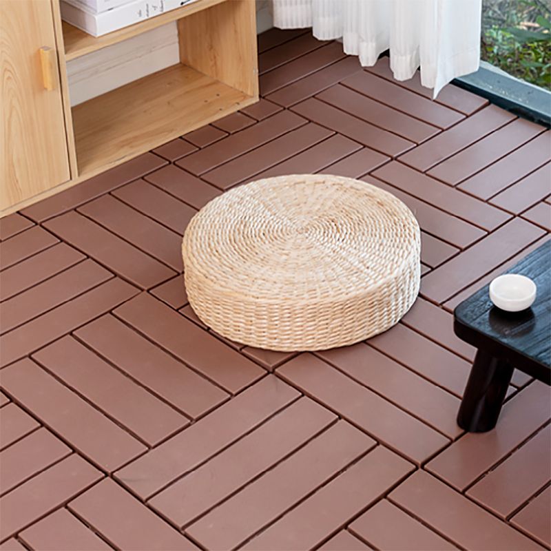 Waterproof Deck Plank Wooden Outdoor Rectangular Floor Board Clearhalo 'Home Improvement' 'home_improvement' 'home_improvement_outdoor_deck_tiles_planks' 'Outdoor Deck Tiles & Planks' 'Outdoor Flooring & Tile' 'Outdoor Remodel' 'outdoor_deck_tiles_planks' 1200x1200_b0c1ef68-3f37-45f4-8462-84c73c6361e3