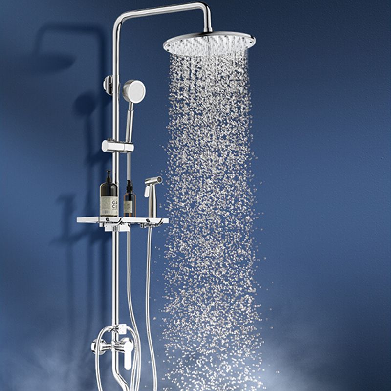 Shower Set Shower Head Pressurized Bath Bathroom Faucet Bath Stainless Steel Clearhalo 'Bathroom Remodel & Bathroom Fixtures' 'Home Improvement' 'home_improvement' 'home_improvement_shower_faucets' 'Shower Faucets & Systems' 'shower_faucets' 'Showers & Bathtubs Plumbing' 'Showers & Bathtubs' 1200x1200_b17e7541-6161-4759-8d55-e948ae312348